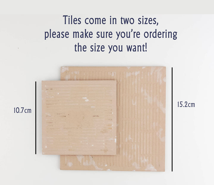 Blue &amp; Cream Rustic tiles