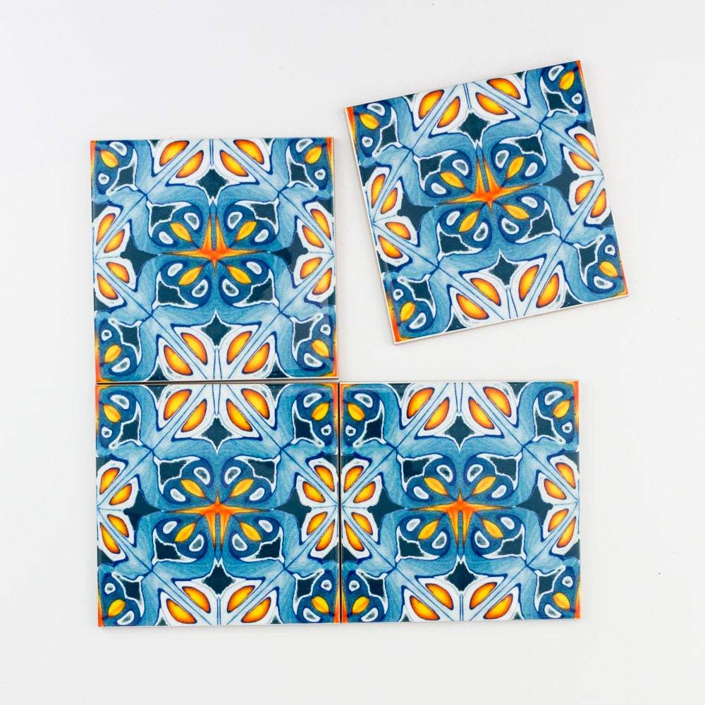 Alhambra Tile - spiky centre version