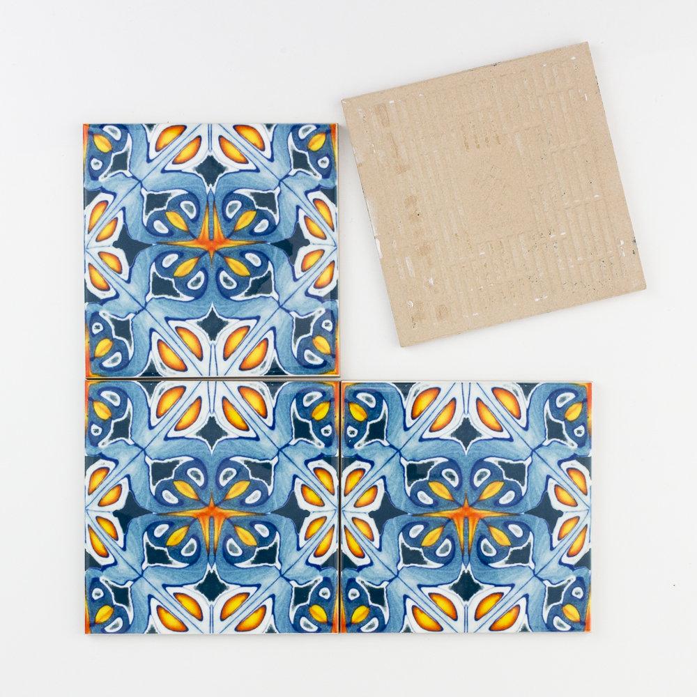 Alhambra Tile - spiky centre version
