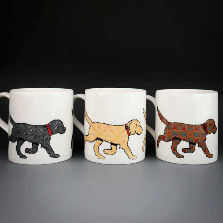 Black Labradoodle / Labrador mug - DoodlePippin