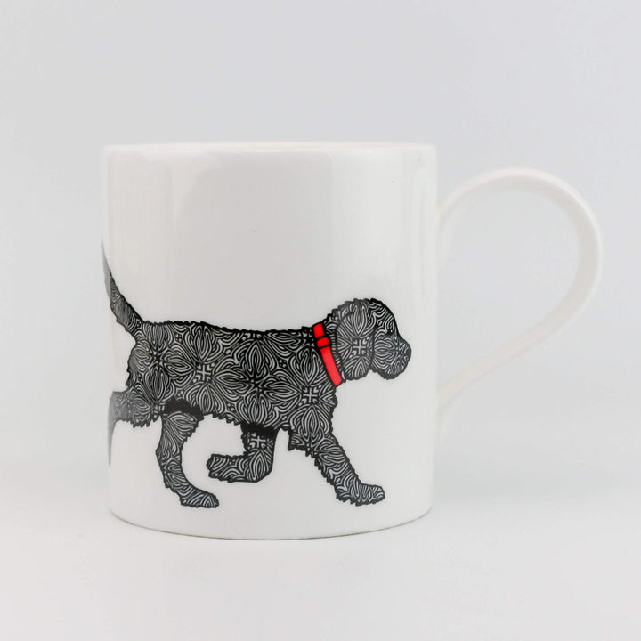 Black Labradoodle / Labrador mug - DoodlePippin