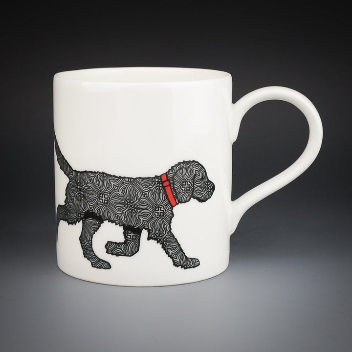 Black Labradoodle / Labrador mug - DoodlePippin