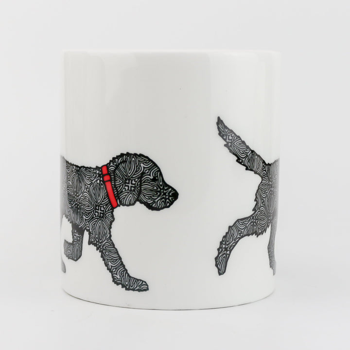 Black Labradoodle / Labrador mug - DoodlePippin