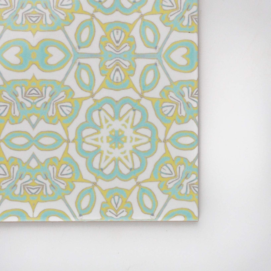 Edwardian cream tiles