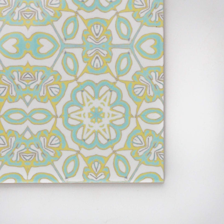 Edwardian cream tiles