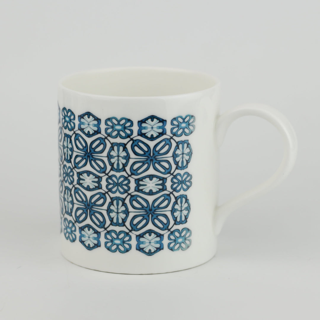 Moorish Moroccan Tile Latte Mug - DoodlePippin