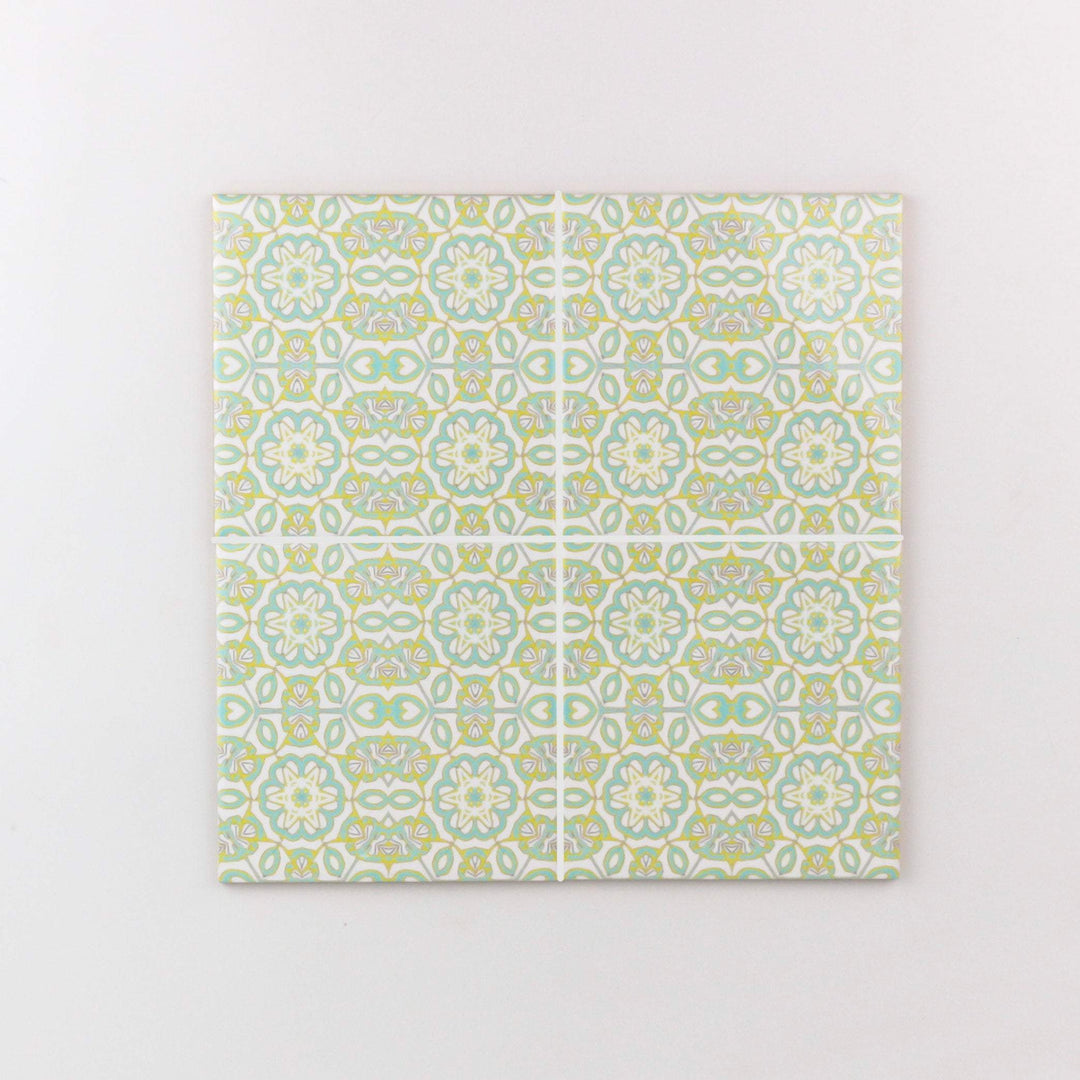 Edwardian cream tiles