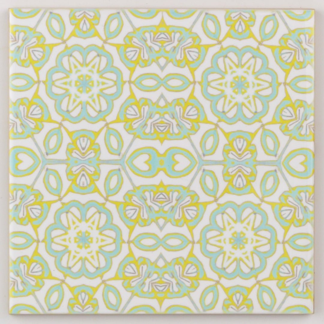Edwardian cream tiles