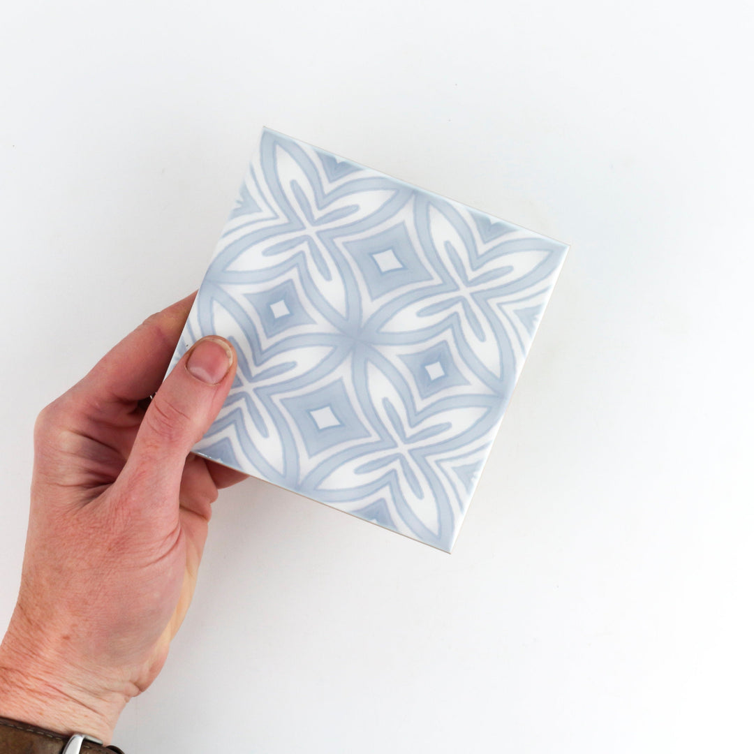 Grey Stars Tile