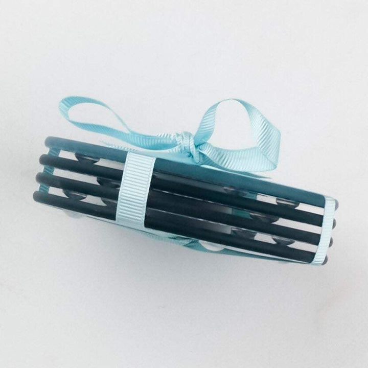 Grey Blue Coaster Gift Set