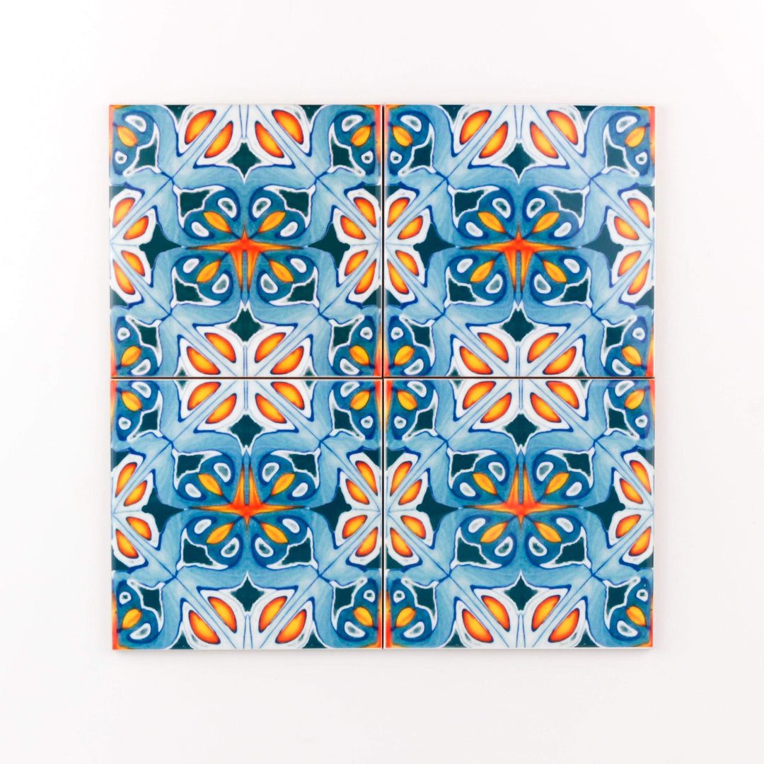 Alhambra Tile - spiky centre version
