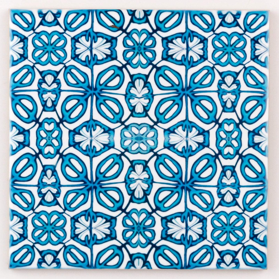 Blue Turkish Flower tiles