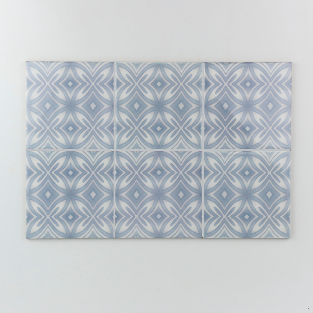 Grey Stars Tile