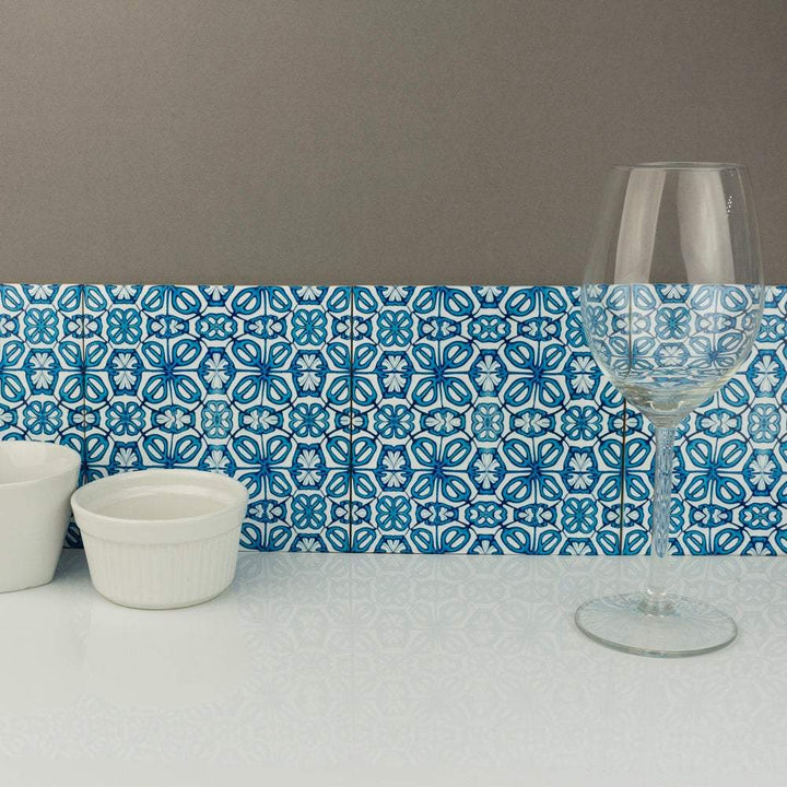 Blue Turkish Flower tiles
