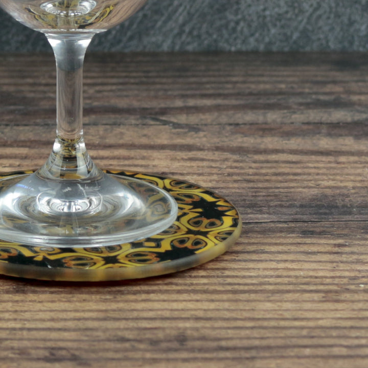 Luxury Gold &amp; Black Coaster set