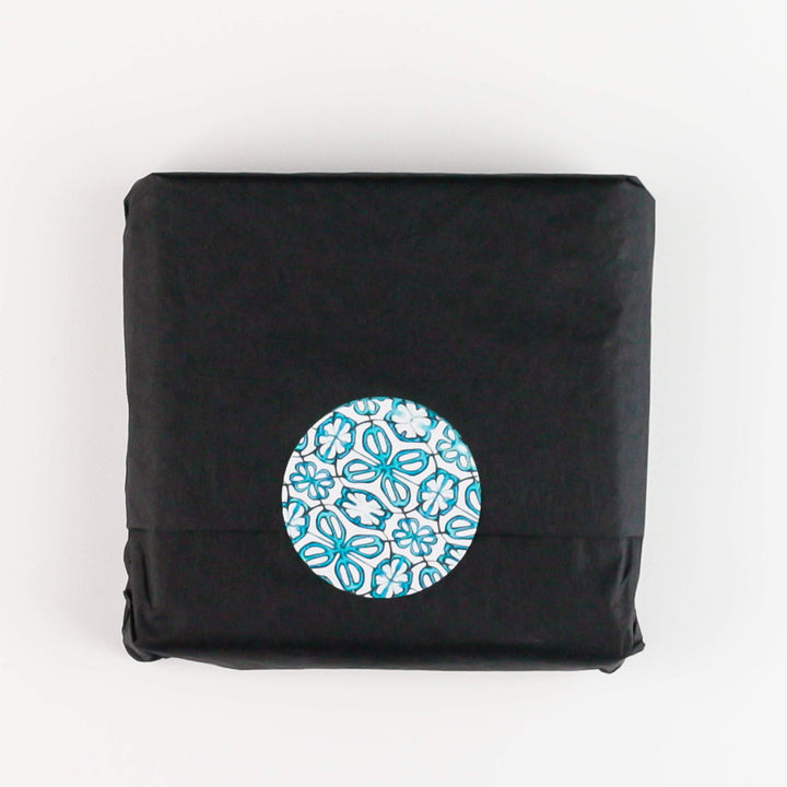 Blue "Turkish Flower" Coaster Set