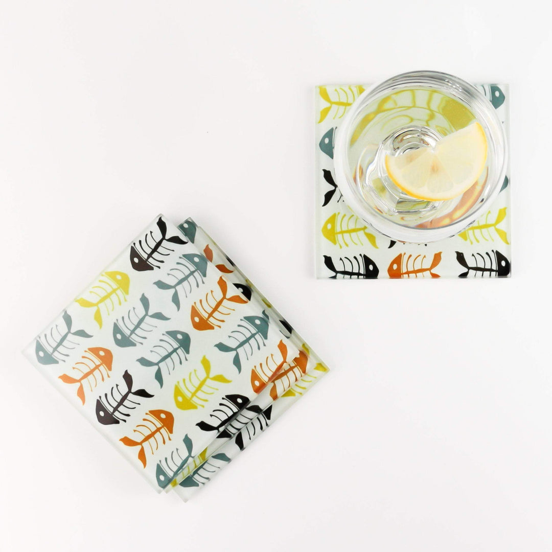 Scandi Bonefish Coaster Set