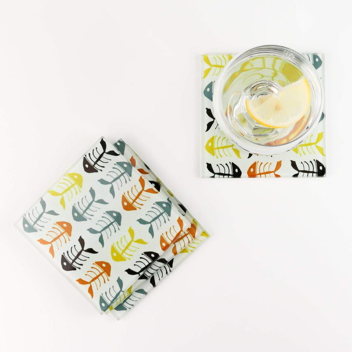 Scandi Bonefish Coaster Set
