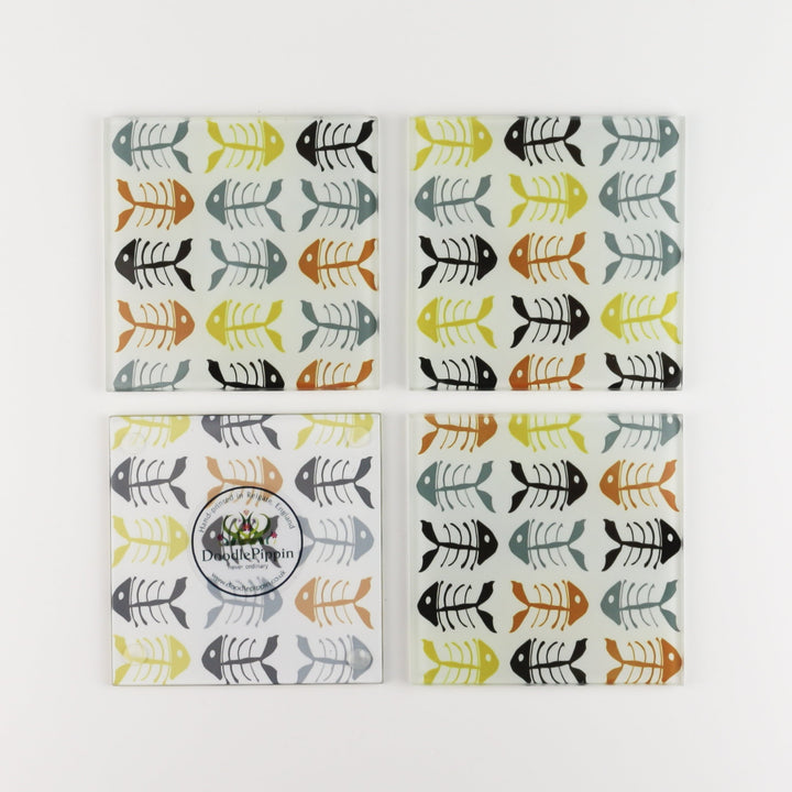 Scandi Bonefish Coaster Set