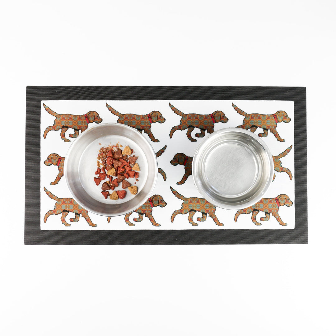 Chocolate Labrador / Labradoodle Dog placemat - DoodlePippin