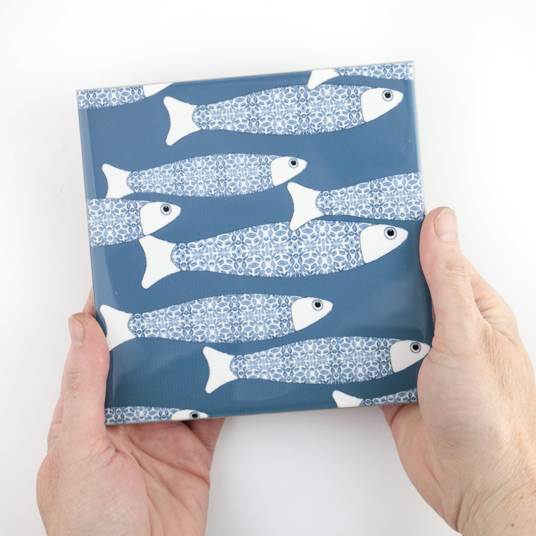 Ocean Shoal tile - Teal