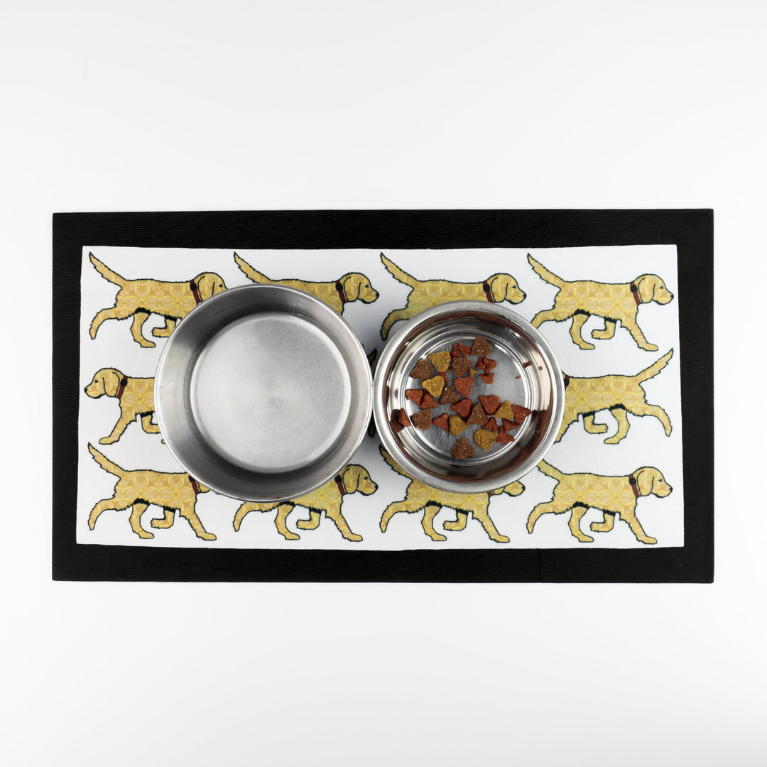 Golden Labrador / Labradoodle Pet food mat - DoodlePippin