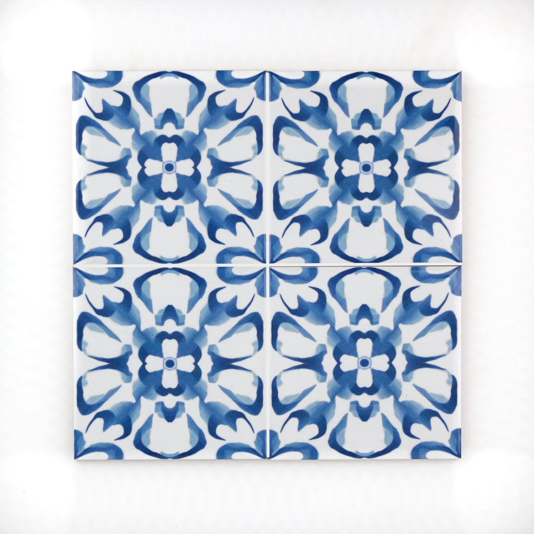 Delft Blue and White Tile
