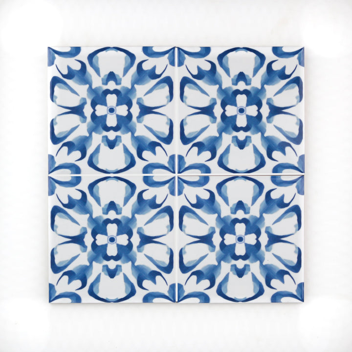 Delft Blue and White Tile