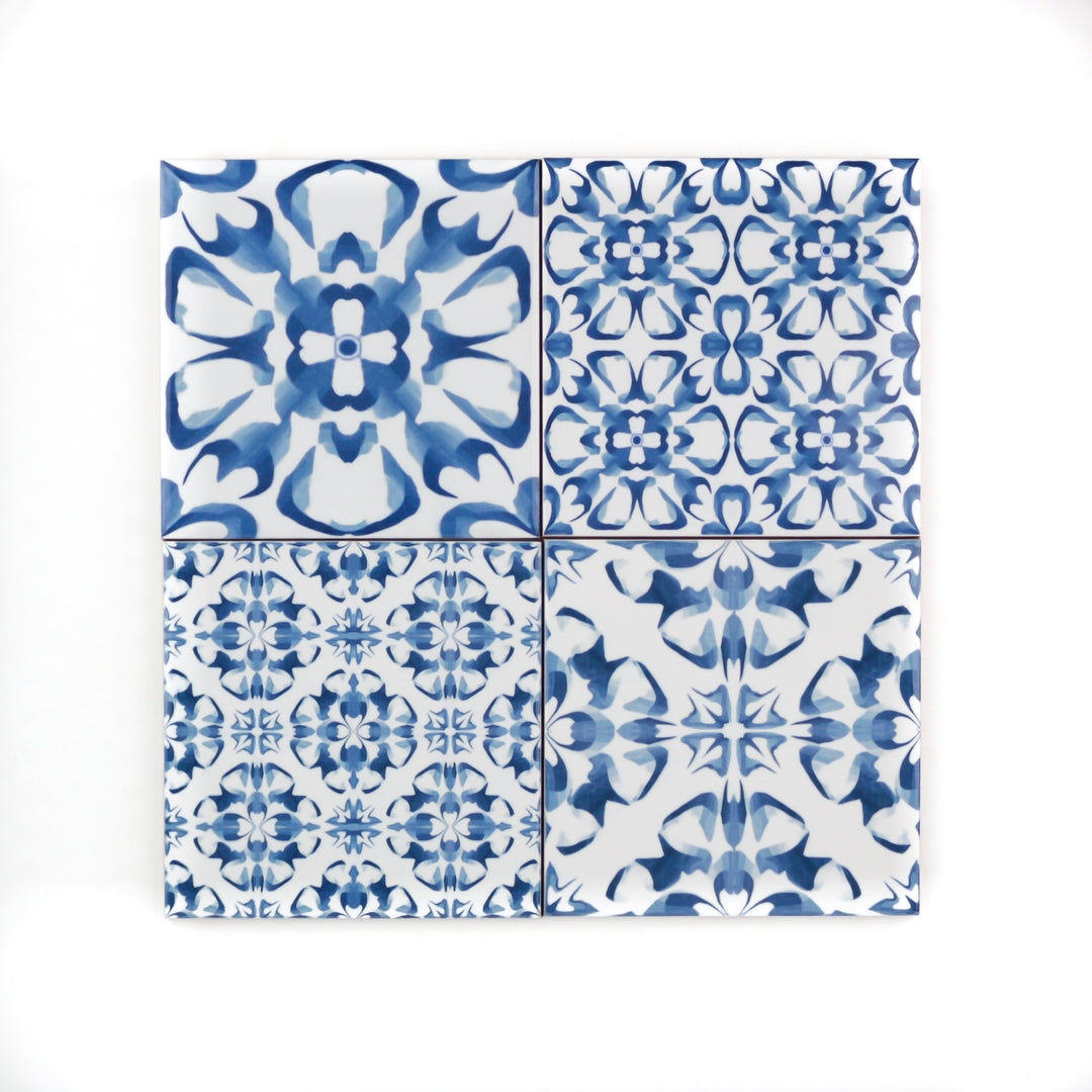 Delft Blue and White Tile
