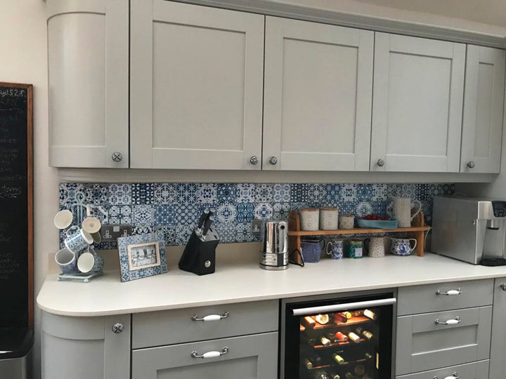 Delft Blue and White Tile