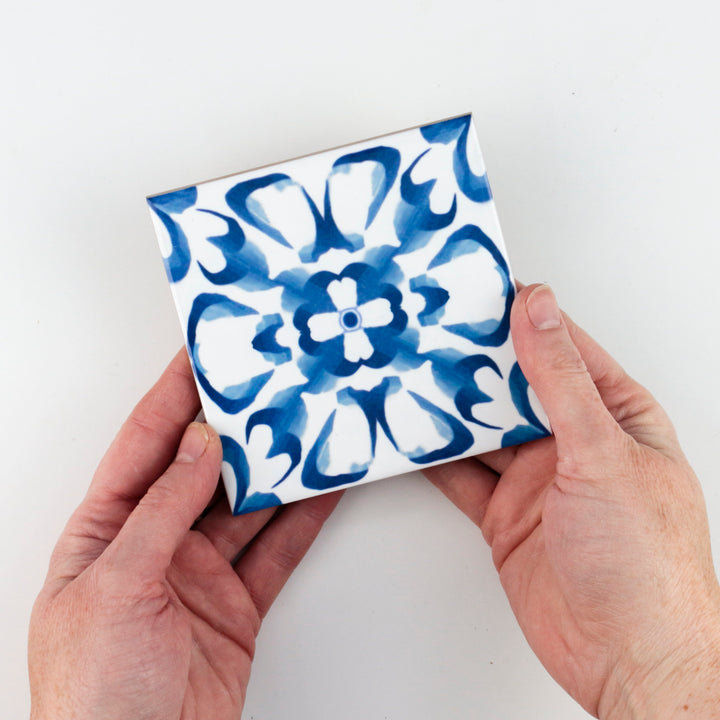 Delft Blue and White Tile
