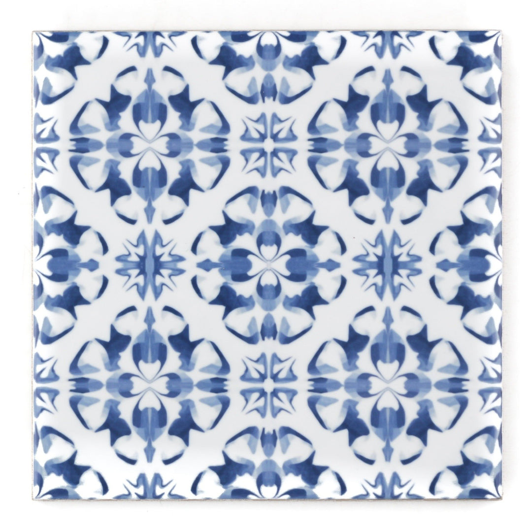 Delft kitchen tile - blue and white ceramic