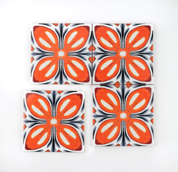 Orange Grey &