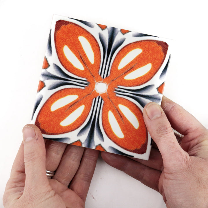 Orange Grey &
