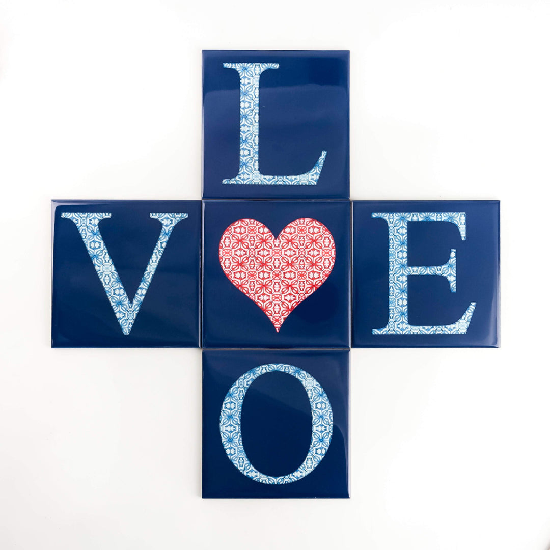 Scrabble Ceramic Letters