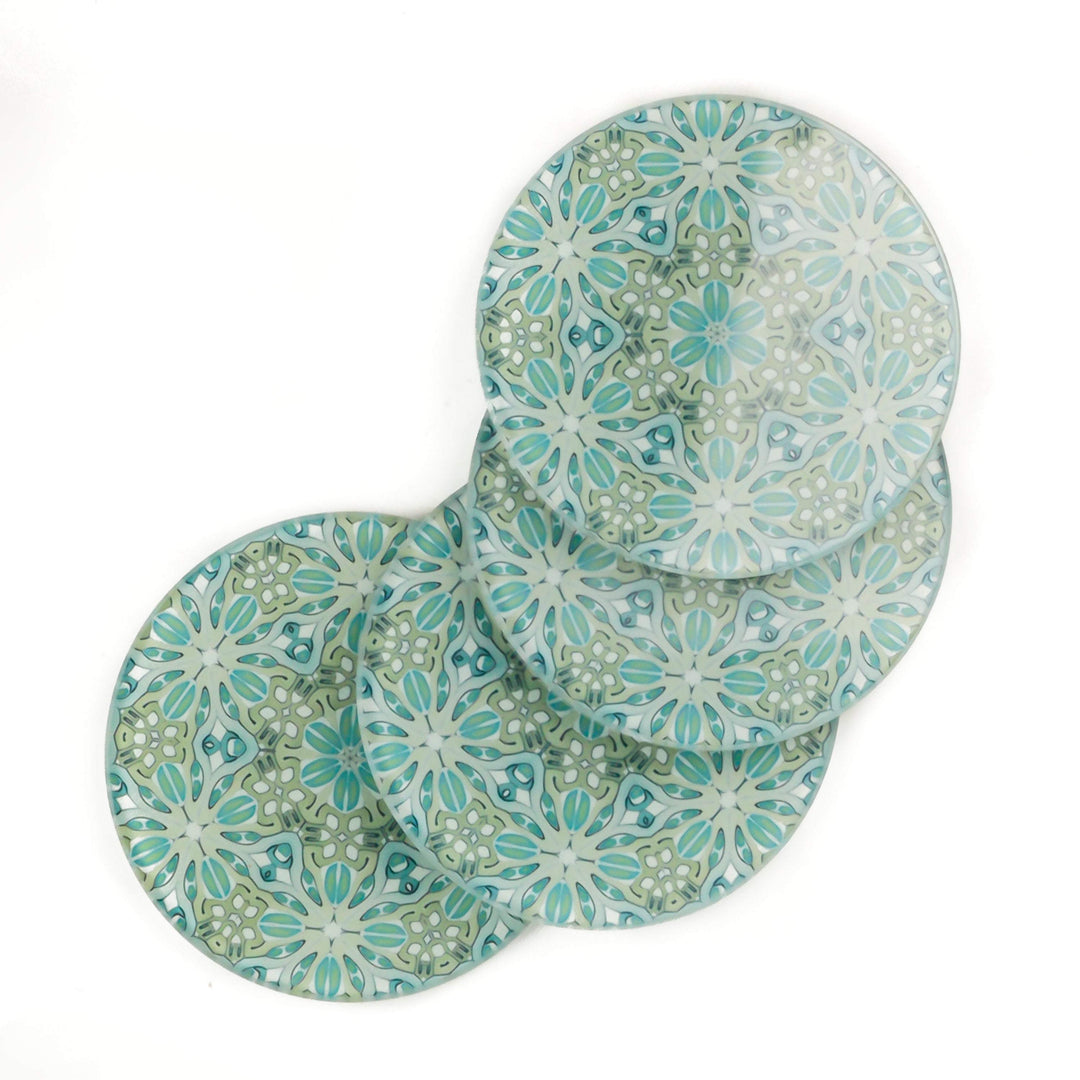 Sea Blue and Green Chopping Board