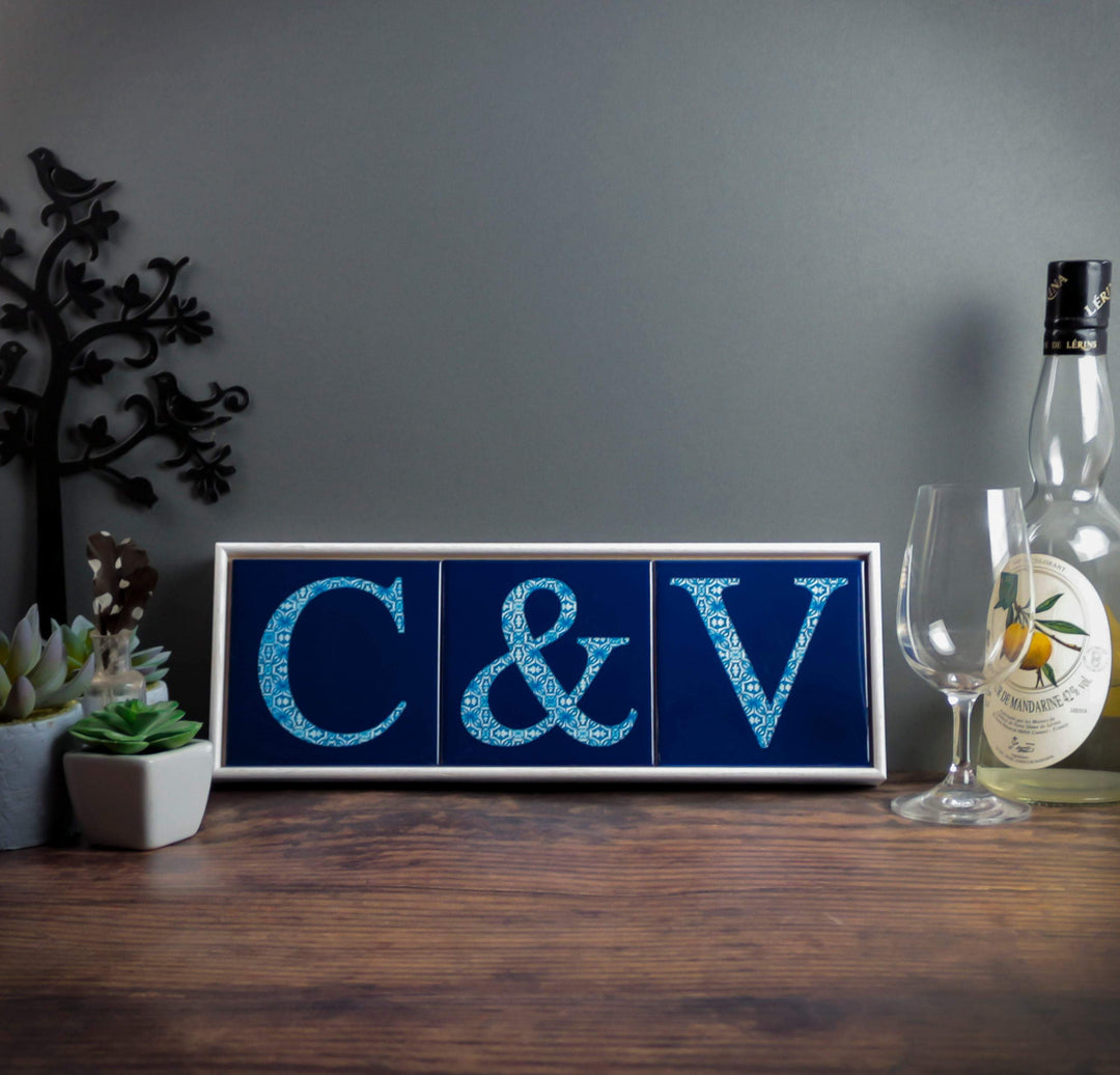 Scrabble Ceramic Letters