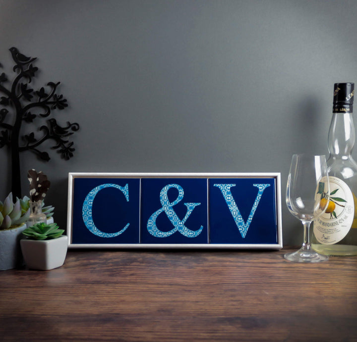 Scrabble Ceramic Letters