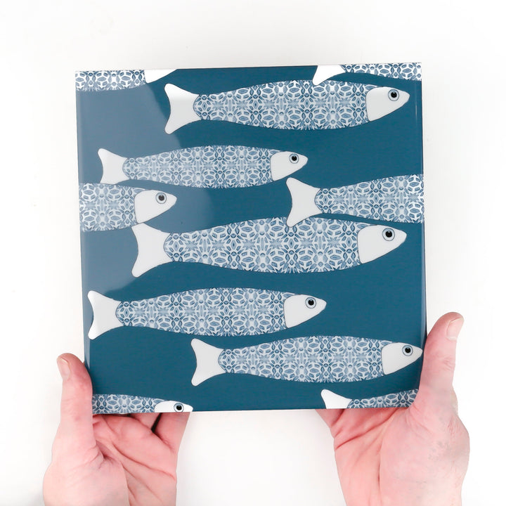 Ocean Shoal tile - Teal