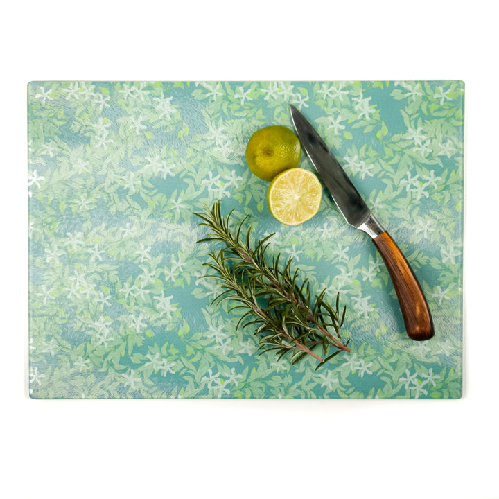 Jasmine Leaves Cutting Board