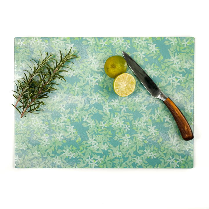 Jasmine Leaves Cutting Board