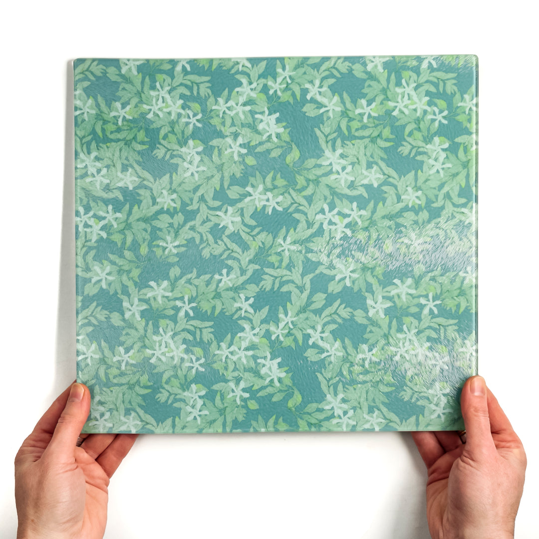 Jasmine Leaves Cutting Board