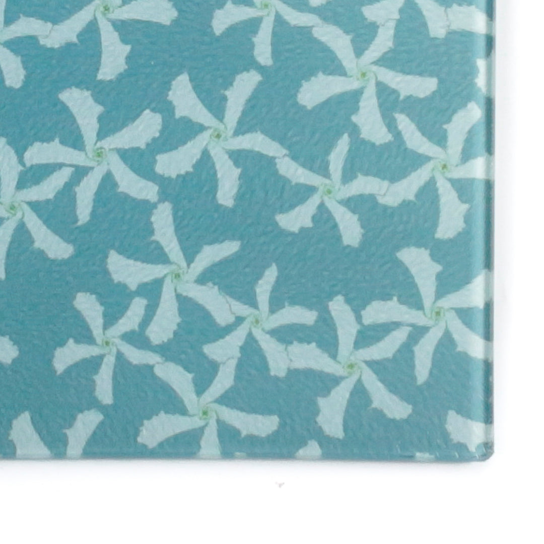 Jasmine Flower Worktop Protector (Blue)