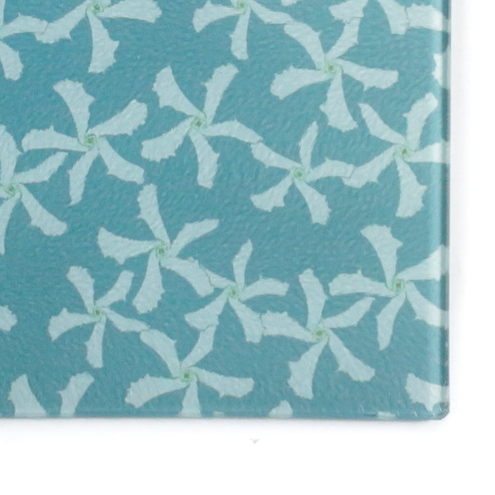 Jasmine Flower Worktop Protector (Blue)
