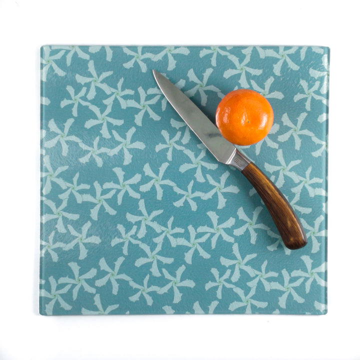 Jasmine Flower Worktop Protector (Blue)
