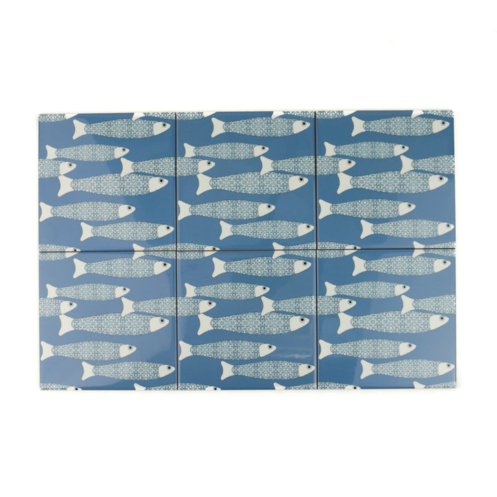 Ocean Shoal tile - Sky Blue