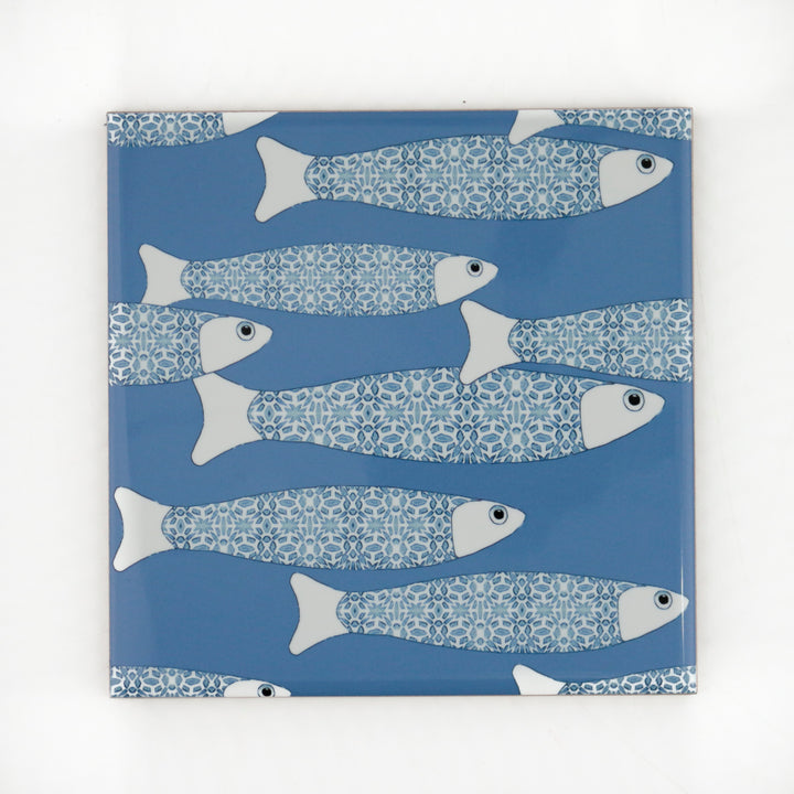 Ocean Shoal tile - Sky Blue
