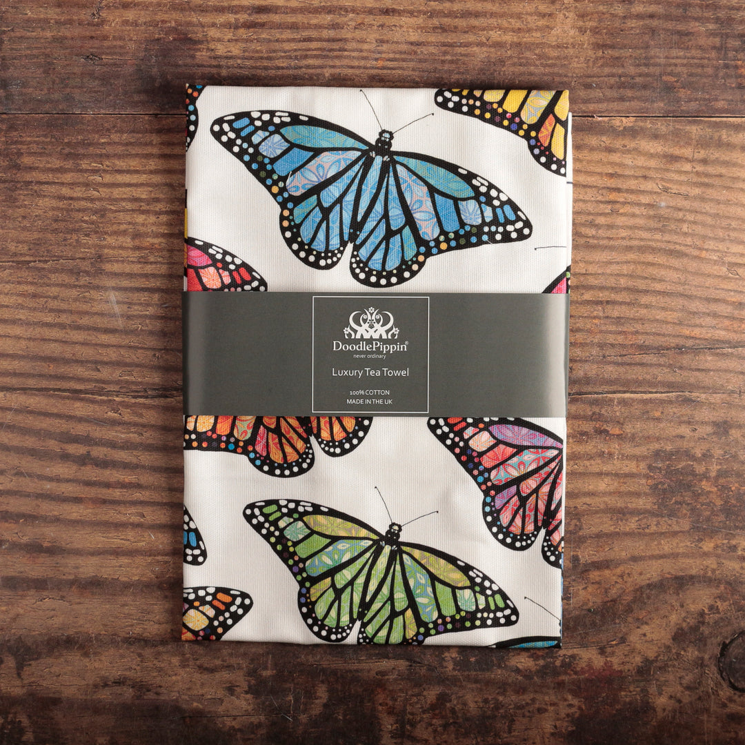 Sale | Butterfly tea towel - 100% Cotton