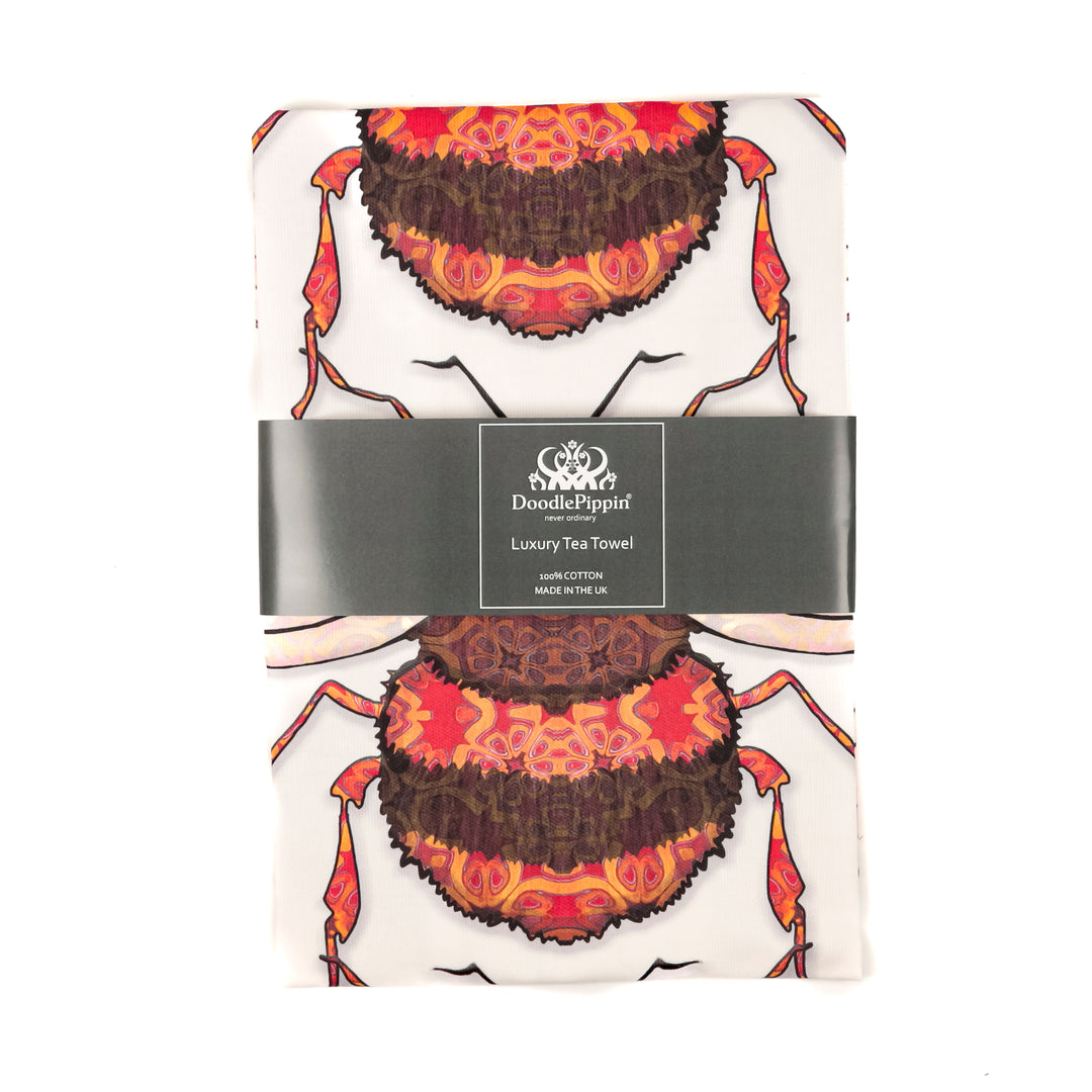 Sale | Queen Bee tea towel - 100% Cotton