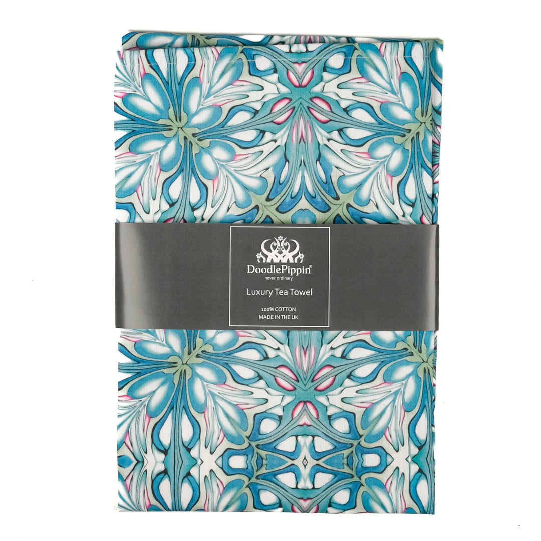 Flourishing Garden tea towel - 100% Cotton